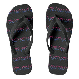 Bisexual Pride Gender Knot Teenslippers