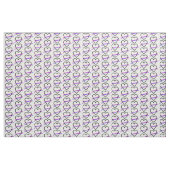 Bisexual Pride Heart Stof (Fat Quarter)