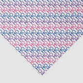 Bisexual Pride Ho Ho Ho Patroonpapier Tissuepapier (Detail)