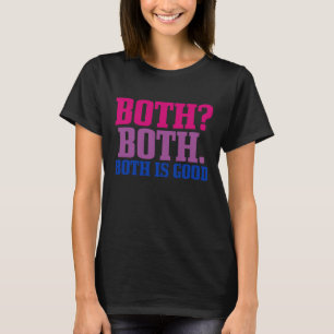 Bisexual Pride is allebei goed omdat ze de vlag va T-shirt