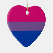 Bisexual Pride Keramisch Ornament (Rechts)