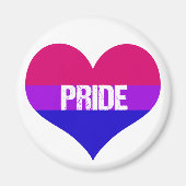 Bisexual Pride Love Magneet (Voorkant)