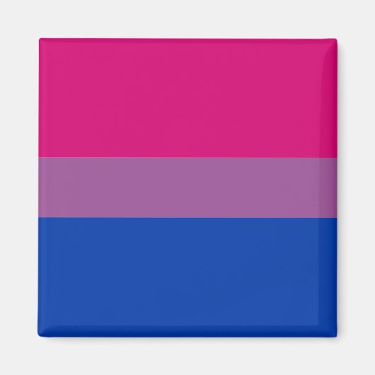 Bisexual Pride Magneet (Voorkant)