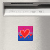 Bisexual Pride Magneet (Insitu (Vaatwasser))