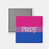 Bisexual Pride Magneet (Voorkant / Achterkant)