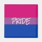Bisexual Pride Magneet (Voorkant)