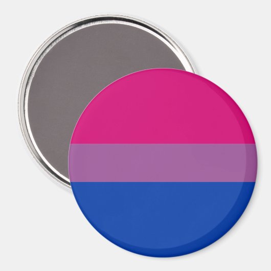 Bisexual Pride Magnet (Voorkant / Achterkant)