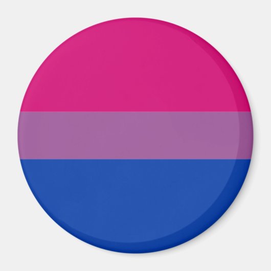 Bisexual Pride Magnet (Voorkant)