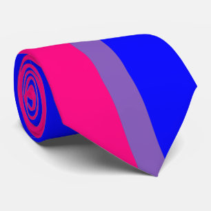 Bisexual Pride Necktie Stropdas