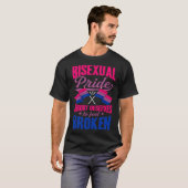 Bisexual Pride Nobody Deserves To Feel Broken Bise T-shirt (Voorkant volledig)