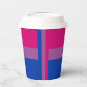 Bisexual Pride! Papieren Bekers (Links)