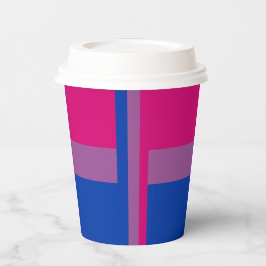 Bisexual Pride! Papieren Bekers (Links)