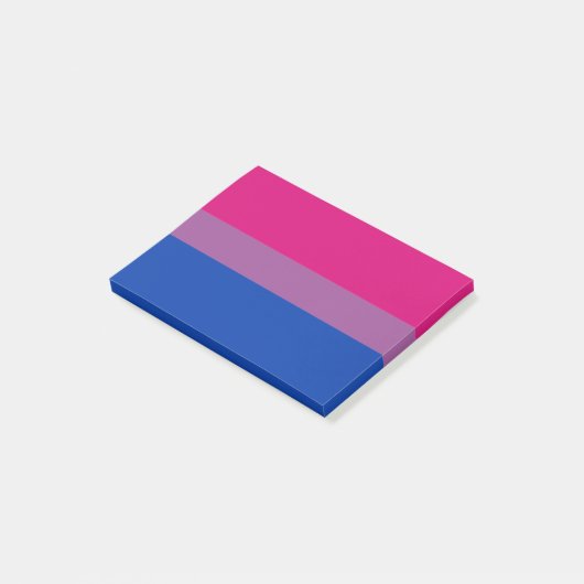 Bisexual Pride Post-it® Notes (Schuin)