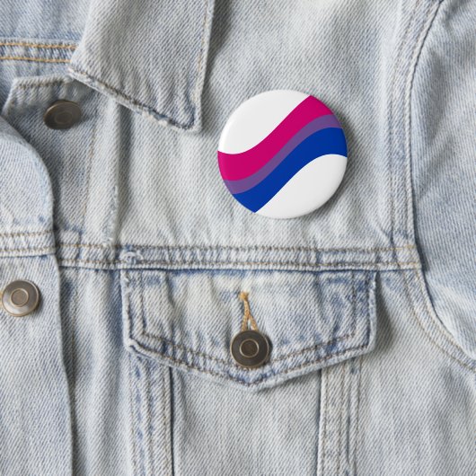 Bisexual Pride Ronde Button 5,7 Cm (In situ)