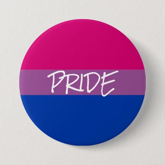 Bisexual Pride Ronde Button 7,6 Cm (Voorkant)