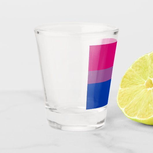 Bisexual Pride! Shot Glas (Links)
