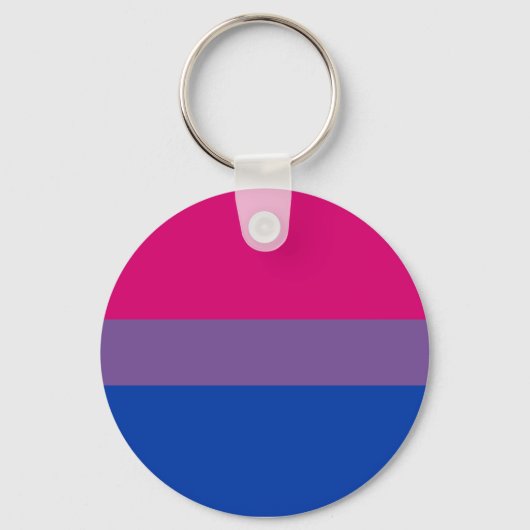 Bisexual Pride sleutelhanger (Voorkant)