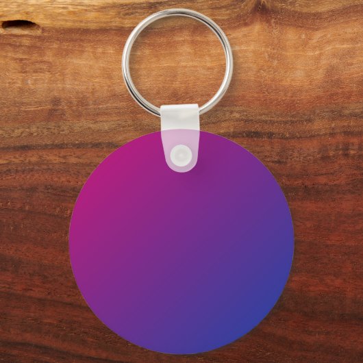 Bisexual Pride sleutelhanger - gradiënt (Voorkant)
