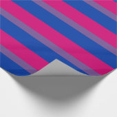 BISEXUAL PRIDE STRIPES DESIGN - 2014 PRIDE.png Cadeaupapier (Hoek)