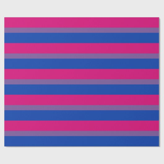 BISEXUAL PRIDE STRIPES DESIGN - 2014 PRIDE.png Cadeaupapier (Vlak)