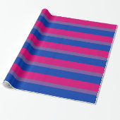 BISEXUAL PRIDE STRIPES DESIGN - 2014 PRIDE.png Cadeaupapier (Uitgerold)