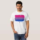 Bisexual Pride T-shirt (Voorkant volledig)