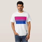 Bisexual Pride t-shirt (Voorkant volledig)