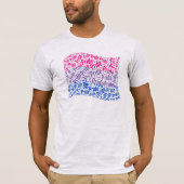 Bisexual Pride T-Shirt (Voorkant)