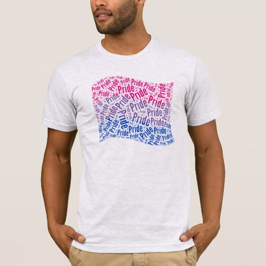 Bisexual Pride T-Shirt (Voorkant)