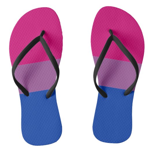 Bisexual Pride Teenslippers (Voetbed)