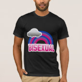 BISEXUAL RAINBOW T-SHIRT (Voorkant)
