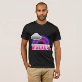 BISEXUAL RAINBOW T-SHIRT (Voorkant volledig)