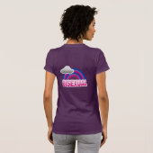BISEXUAL RAINBOW T-SHIRT (Achterkant volledig)