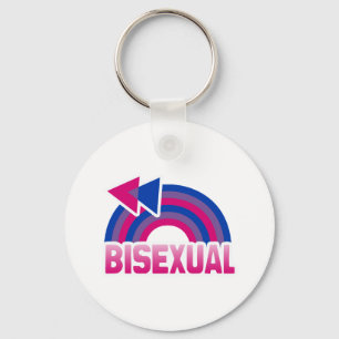 BISEXUAL RAINBOW-VLAG SLEUTELHANGER