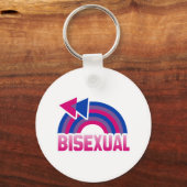 BISEXUAL RAINBOW-VLAG SLEUTELHANGER (Voorkant)