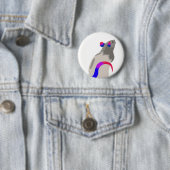 Bisexual Rat Ronde Button 5,7 Cm (In situ)