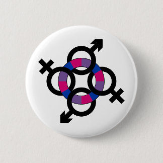 Bisexual Ring Ronde Button 5,7 Cm