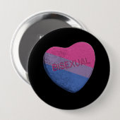 BISEXUAL SNOEP -.png Ronde Button 4,0 Cm (Voorkant /achterkant)