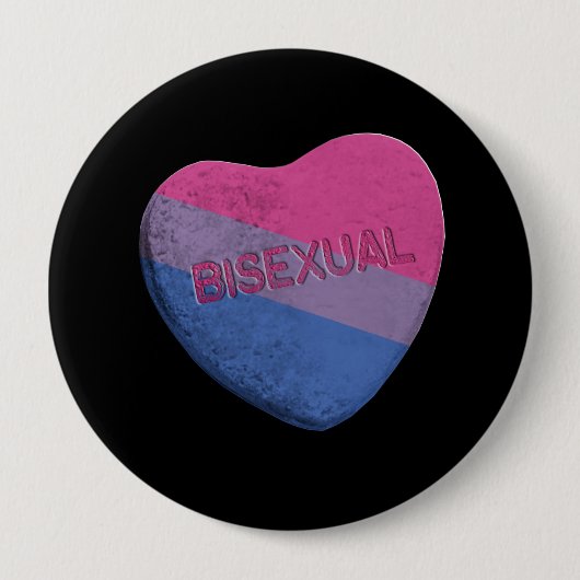 BISEXUAL SNOEP -.png Ronde Button 4,0 Cm (Voorkant)