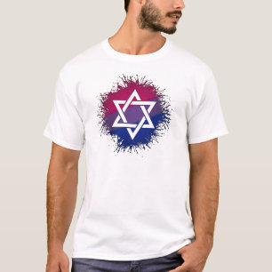 Bisexual Star van David T-shirt