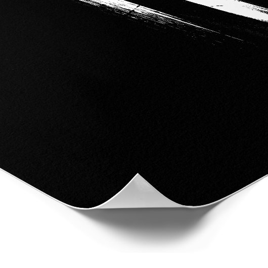 Bisexual Thin Line American Flag Poster (Hoek)