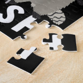 Bisexual Trash Gay Pride Rainbow LGBT Raccoon Legpuzzel (Zijkant)