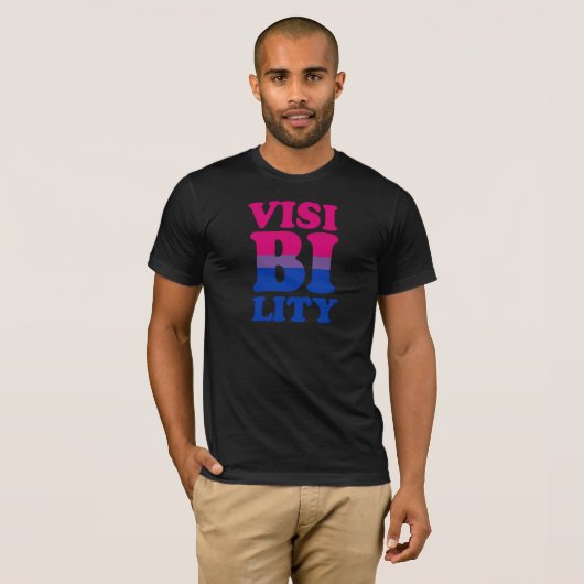 Bisexual Zicht T-shirt (Voorkant volledig)