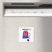 BisexualiTEA BI Pride Flag Biseksuele Thee Magneet (Insitu (Vaatwasser))