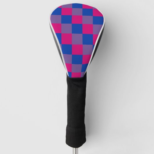 Bisexualiteit afgekapt patroon golfkafdekking golfheadcover (Voorkant)