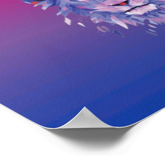 Bisexualiteit Pride Poster (Hoek)