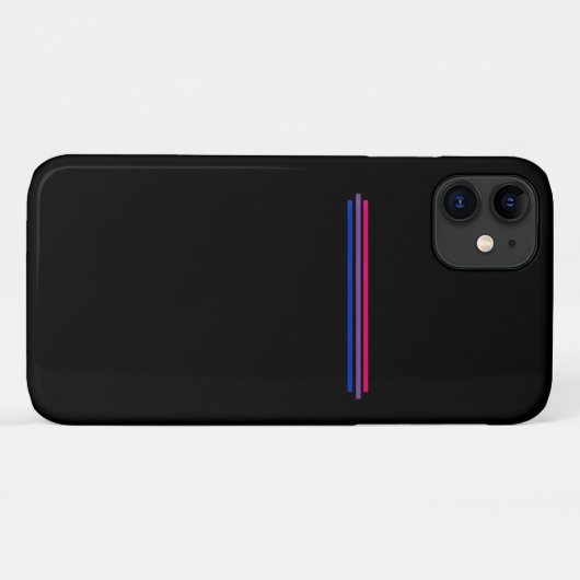 Bisexualiteit vlag LGBT Bisexual Pride Case-Mate iPhone Case (Achterkant (horizontaal))