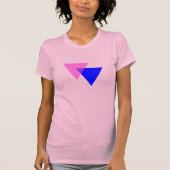 Bisexualiteitssymbool T-Shirt (Voorkant)