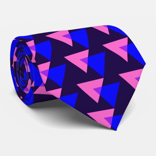 Bisexualiteitsymbool Stropdas (Opgerold)