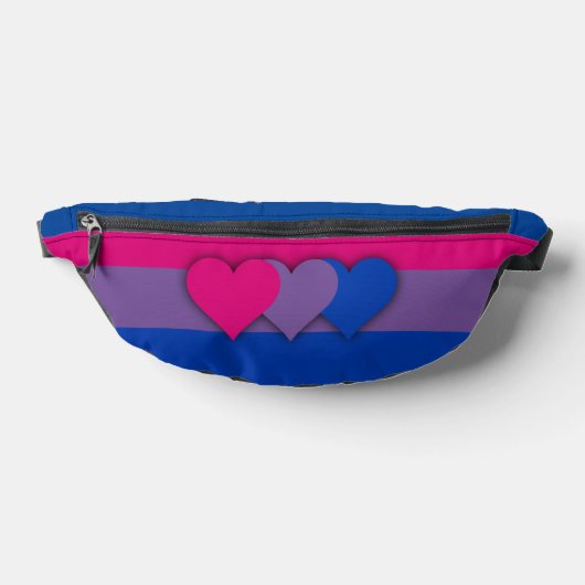 Bisexuality flag  heuptasje (Liggend)